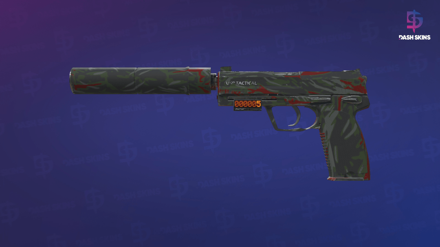 StatTrak™ USP-S | Blood Tiger (Minimal Wear) Screenshot Playside