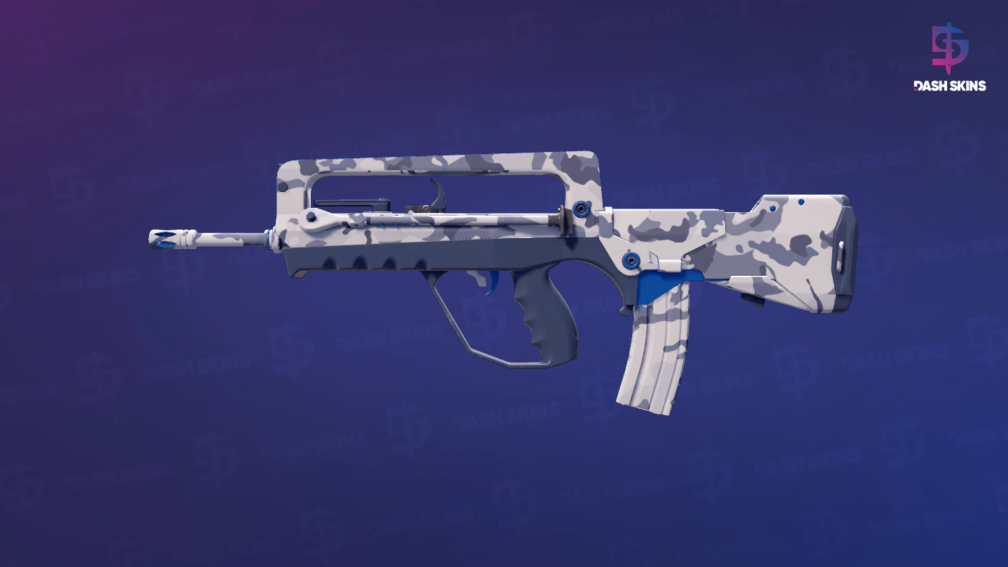 FAMAS | Yeti Camo (Factory New) Screenshot Playside