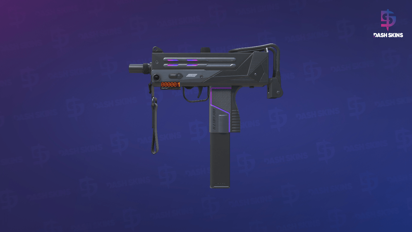 StatTrak™ MAC-10 | Light Box (Minimal Wear) Screenshot Playside
