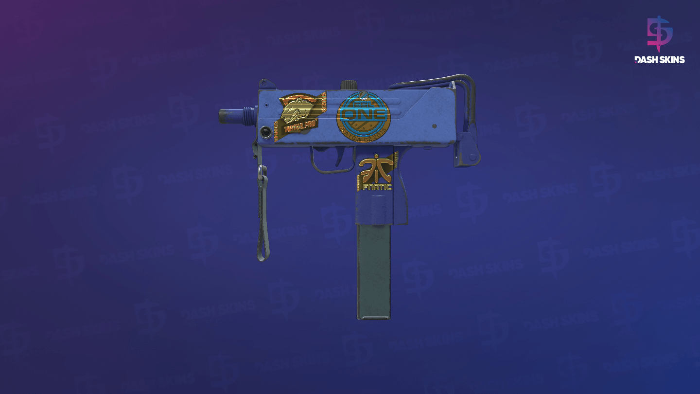 Souvenir MAC-10 | Indigo (Field-Tested) Screenshot Playside