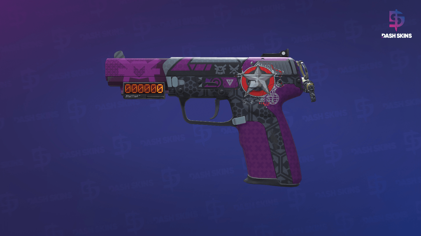 StatTrak™ Five-SeveN | Violent Daimyo (Factory New) Screenshot Playside
