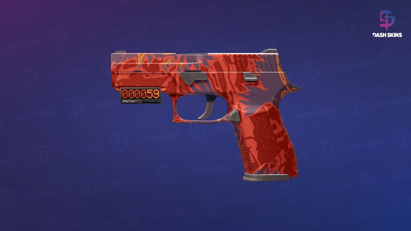 StatTrak™ P250 | Nevermore (Minimal Wear) Screenshot Playside