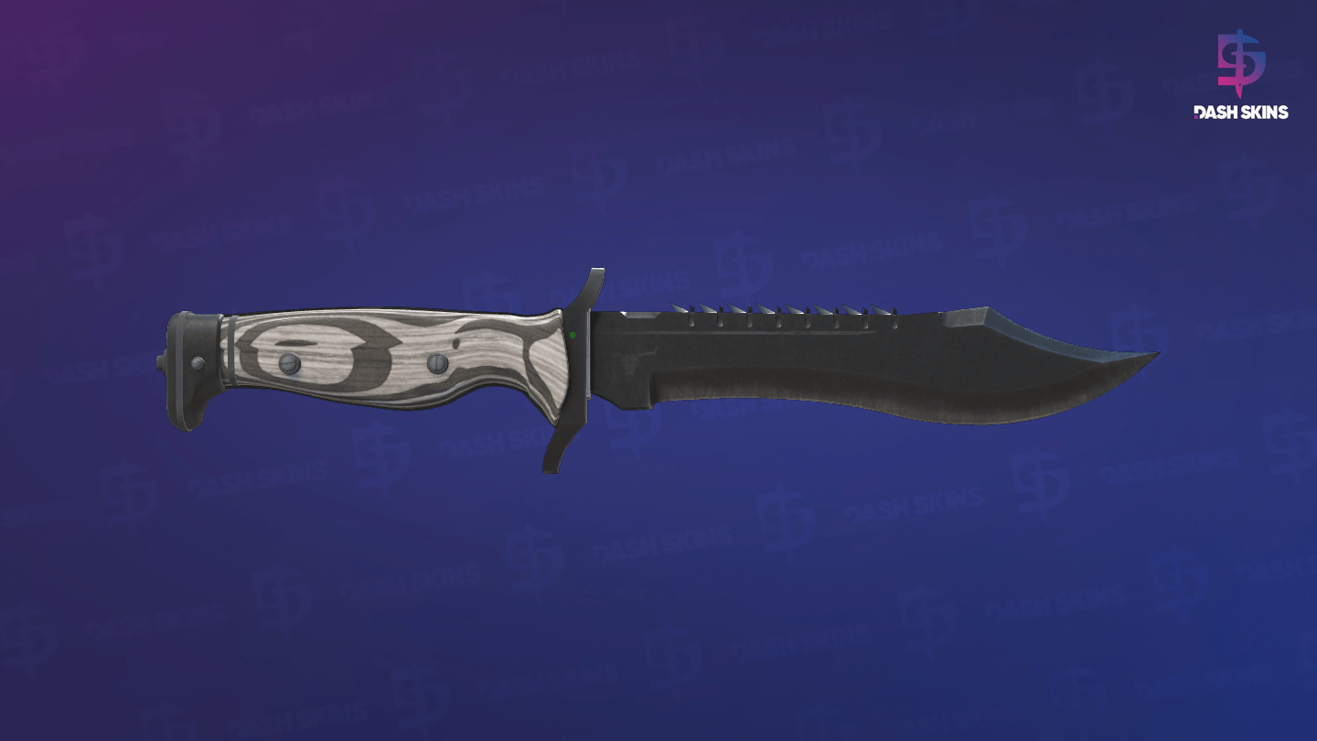 ★ Bowie Knife | Black Laminate (Minimal Wear) Screenshot Playside