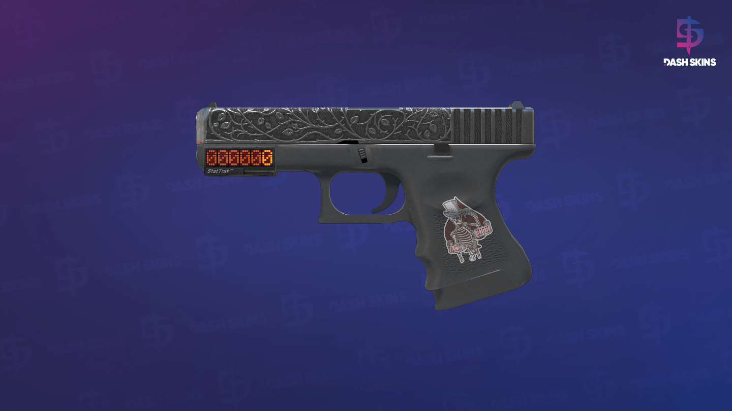 StatTrak™ Glock-18 | Ironwork (Well-Worn) Screenshot Playside