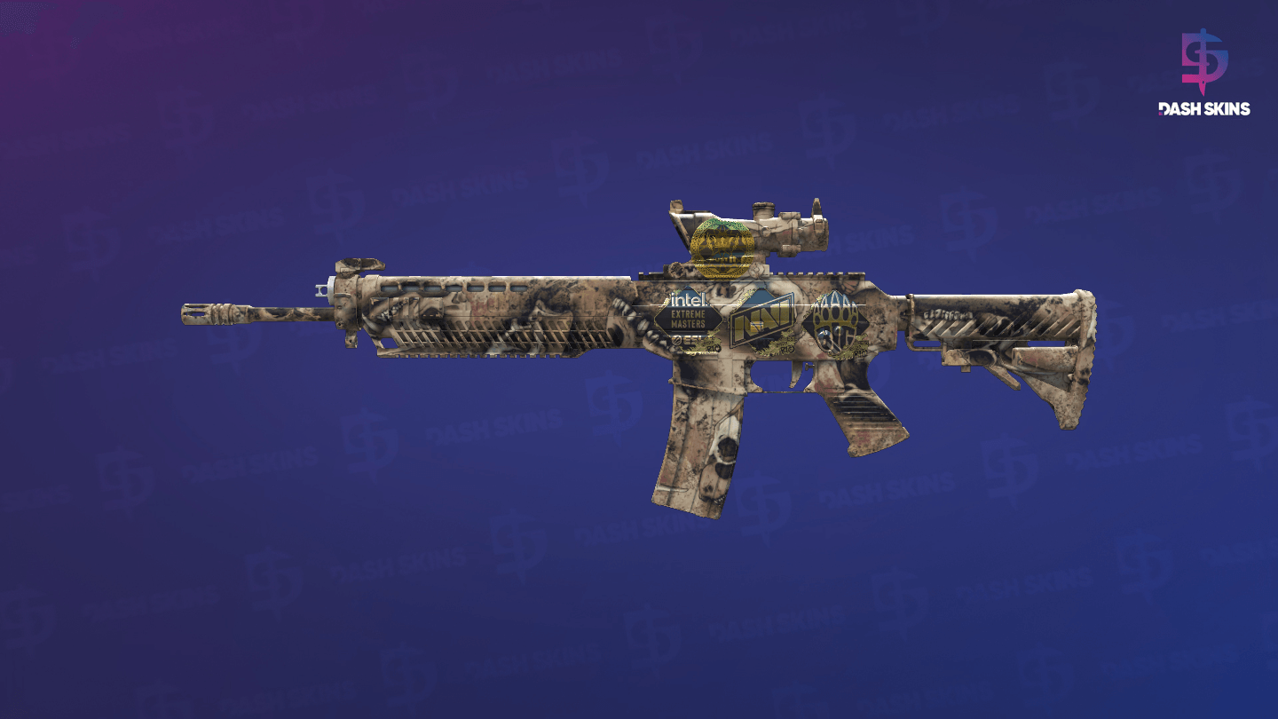 Souvenir SG 553 | Bleached (Factory New) Screenshot Playside