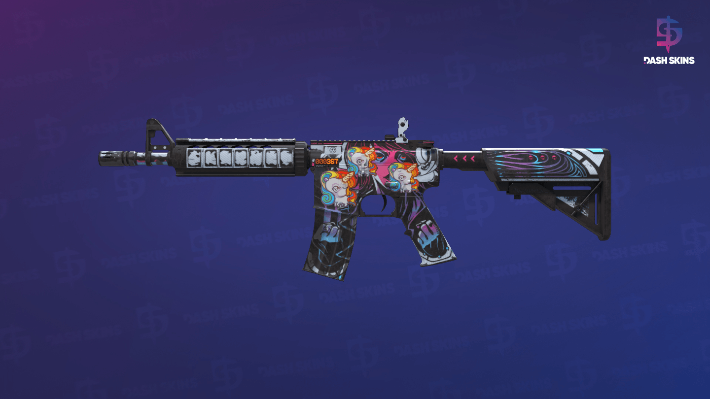 StatTrak™ M4A4 | Neo-Noir (Field-Tested) Screenshot Playside