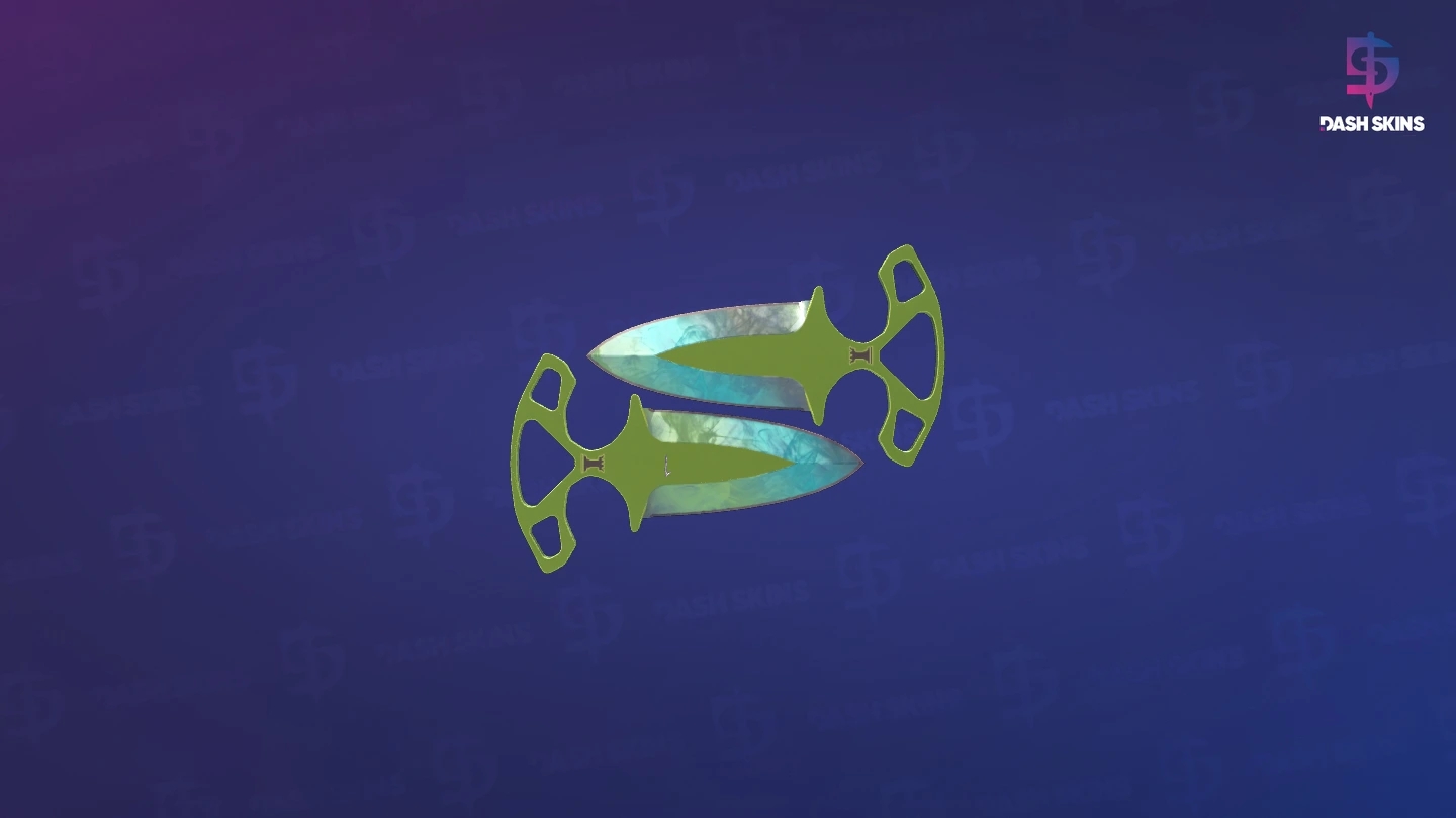 ★ StatTrak™ Shadow Daggers | Gamma Doppler (Factory New) - Phase 4 Screenshot Playside