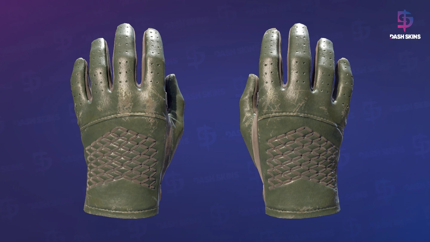 ★ Driver Gloves | Racing Green (Field-Tested) Screenshot Playside