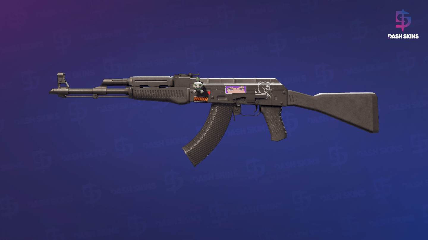 StatTrak™ AK-47 | Slate (Battle-Scarred) Screenshot Playside