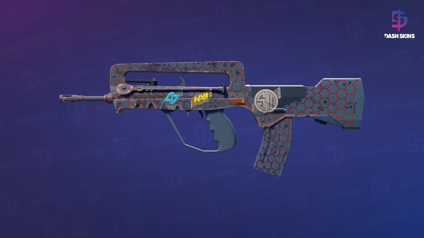 StatTrak™ FAMAS | Hexane (Factory New) Screenshot Playside
