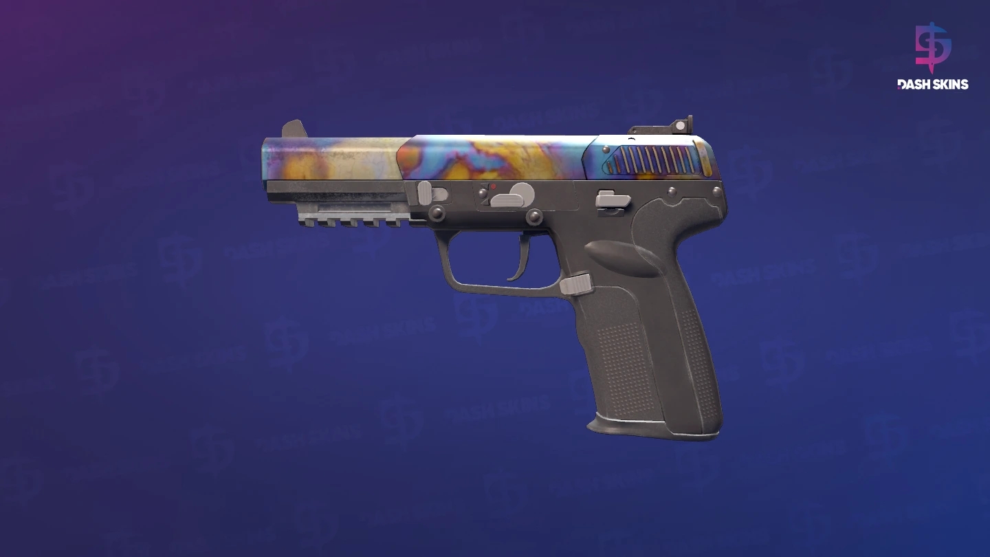 Five-SeveN | Case Hardened (Well-Worn) Screenshot Playside