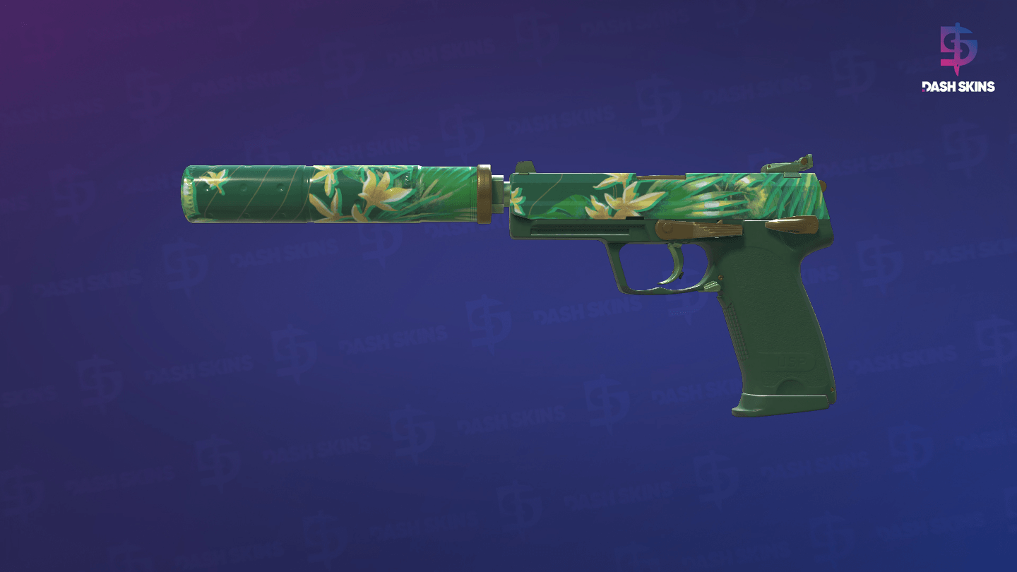 USP-S | Tropical Breeze (Minimal Wear) Screenshot Playside