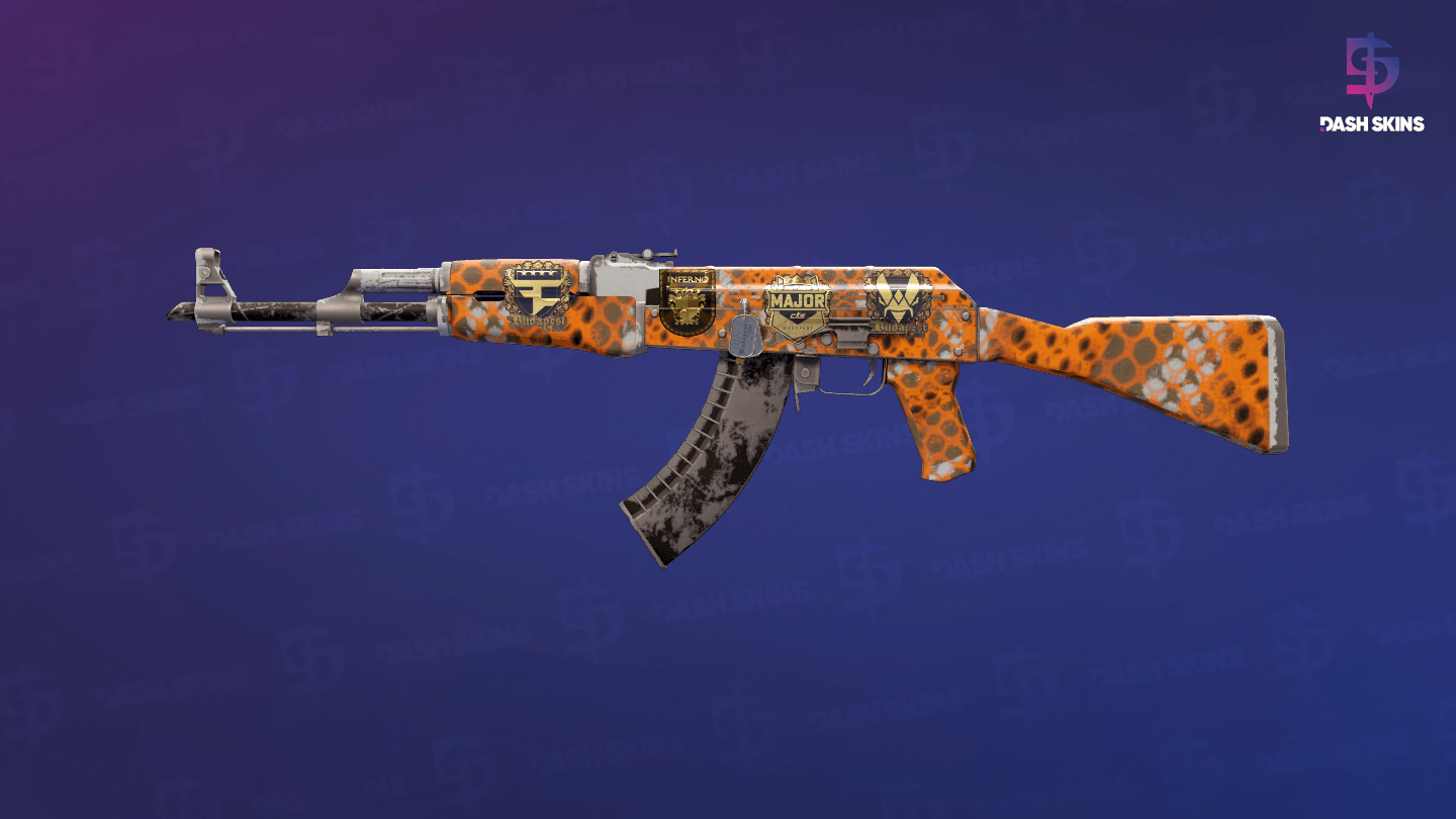 Souvenir AK-47 | Safety Net (Well-Worn) Screenshot Playside