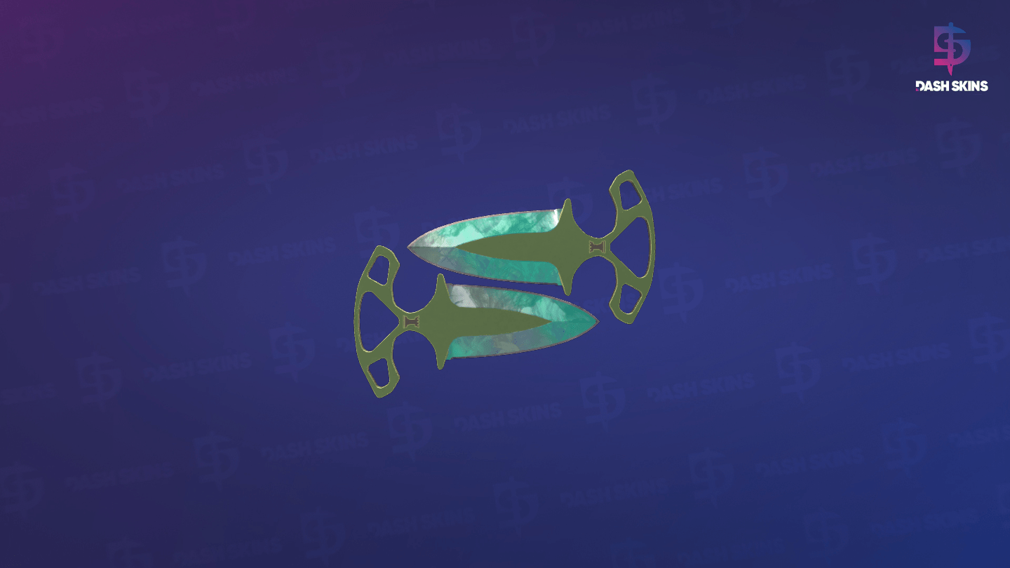 ★ Shadow Daggers | Gamma Doppler (Factory New) - Phase 2 Screenshot Playside
