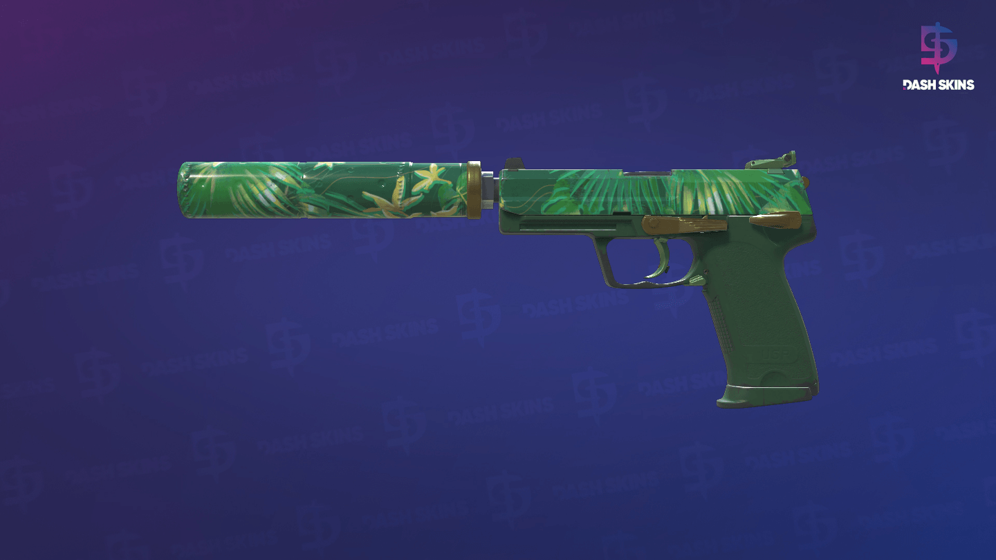 USP-S | Tropical Breeze (Field-Tested) Screenshot Playside