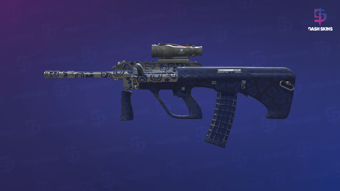 AUG | Navy Murano (Field-Tested) Screenshot Playside
