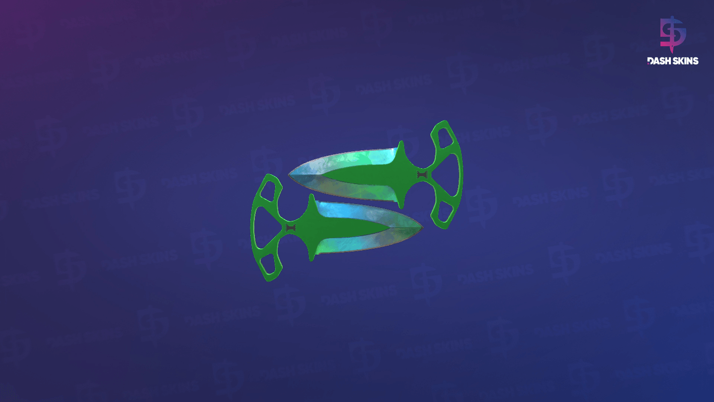 ★ Shadow Daggers | Gamma Doppler (Factory New) - Phase 3 Screenshot Playside