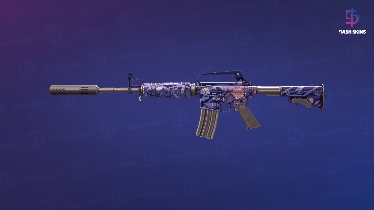 M4A1-S | Black Lotus (Minimal Wear) Screenshot Playside