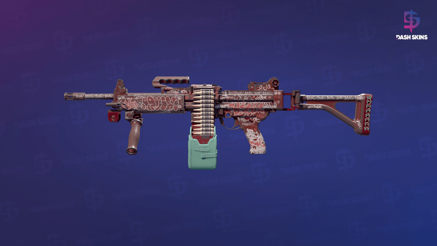 Negev | Wall Bang (Factory New) Screenshot Playside
