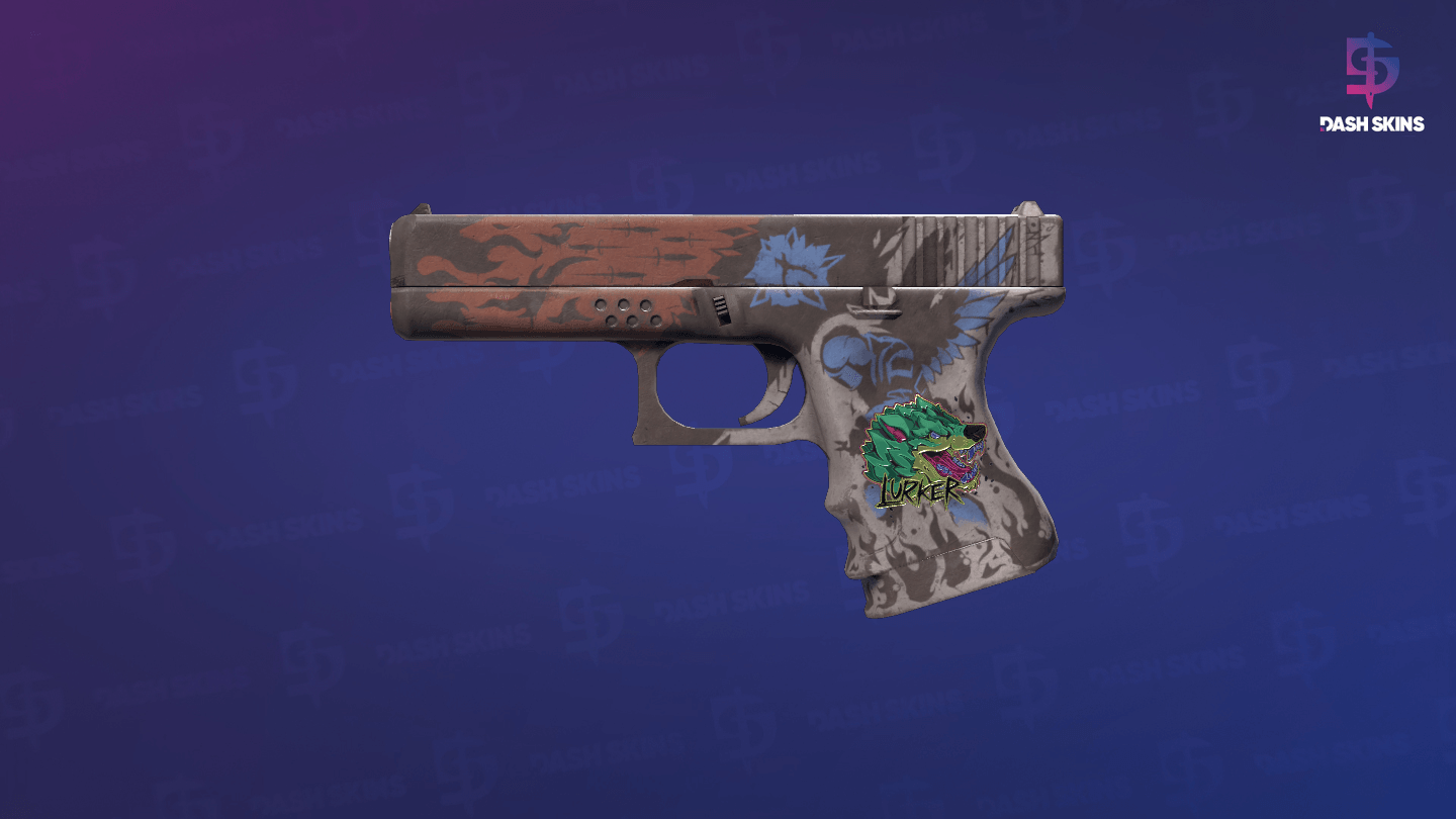 Glock-18 | Sacrifice (Minimal Wear) Screenshot Playside
