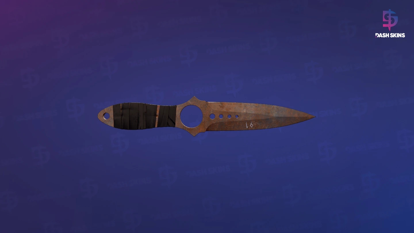 ★ StatTrak™ Skeleton Knife | Rust Coat (Battle-Scarred) Screenshot Playside
