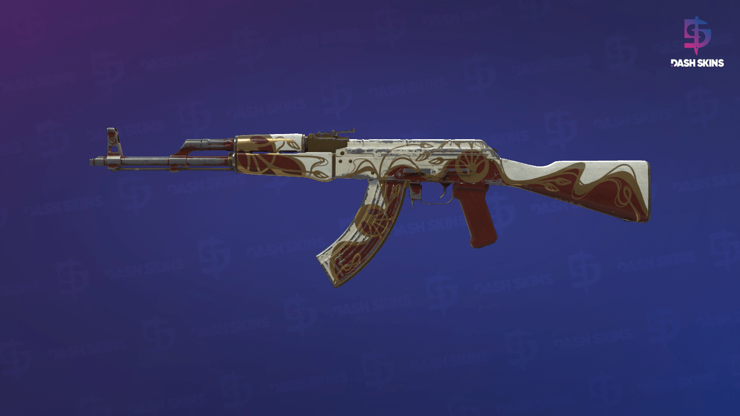AK-47 | Nouveau Rouge (Well-Worn) Screenshot Playside
