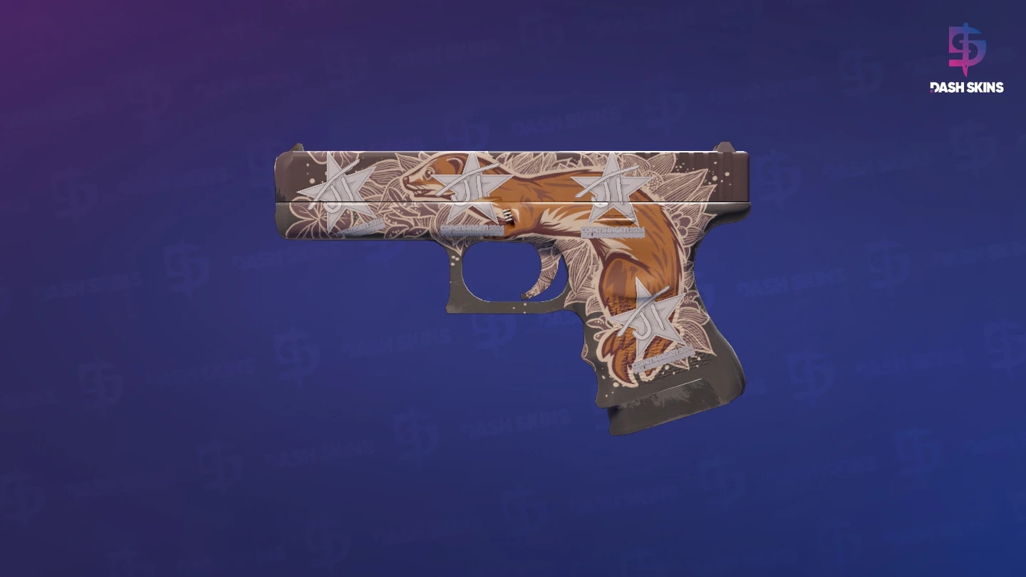 Glock-18 | Weasel (Minimal Wear) Screenshot Playside