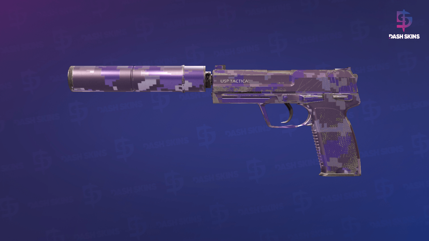 USP-S | Purple DDPAT (Field-Tested) Screenshot Playside