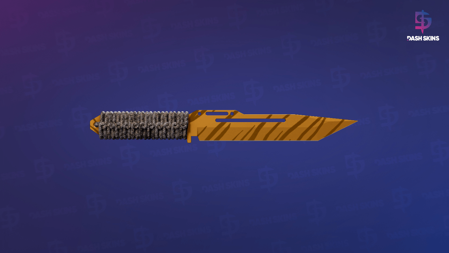 ★ Paracord Knife | Tiger Tooth (Factory New) Screenshot Playside