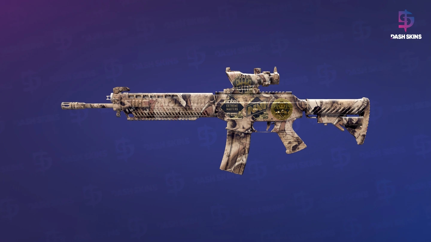 Souvenir SG 553 | Bleached (Factory New) Screenshot Playside