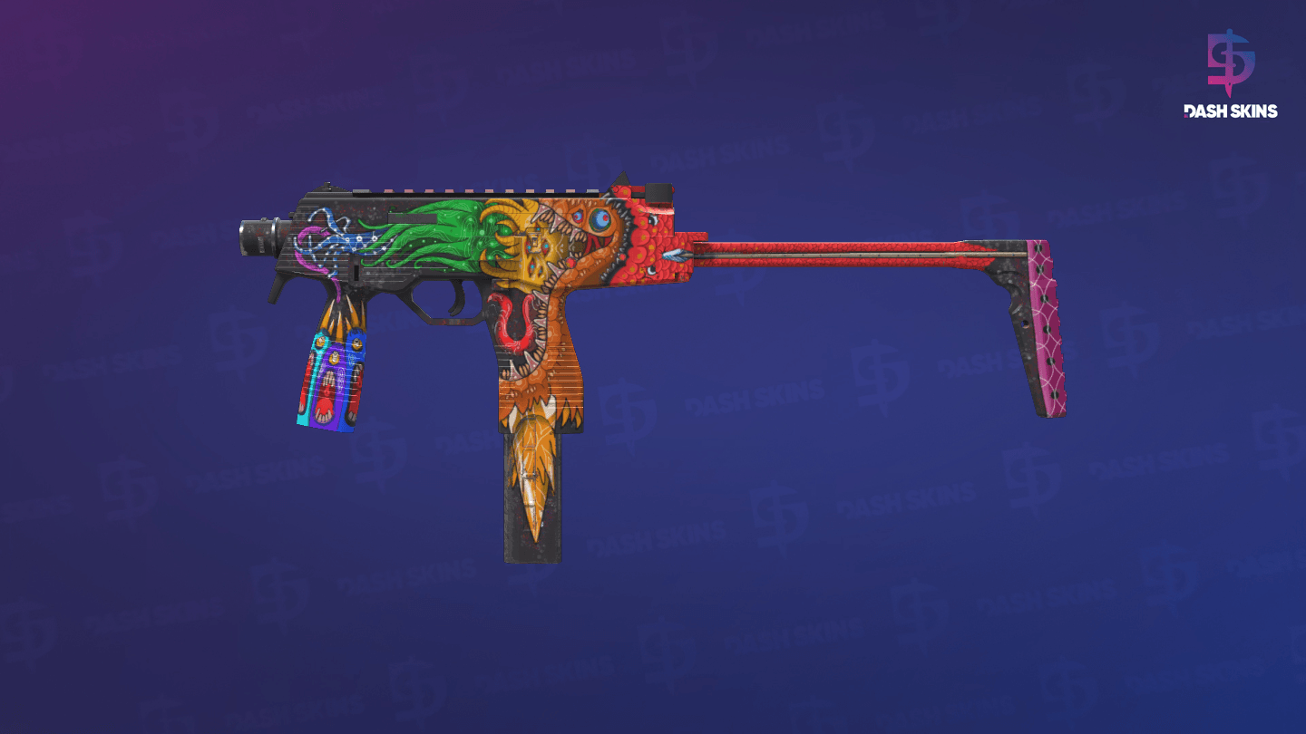 MP9 | Food Chain (Minimal Wear) Screenshot Playside
