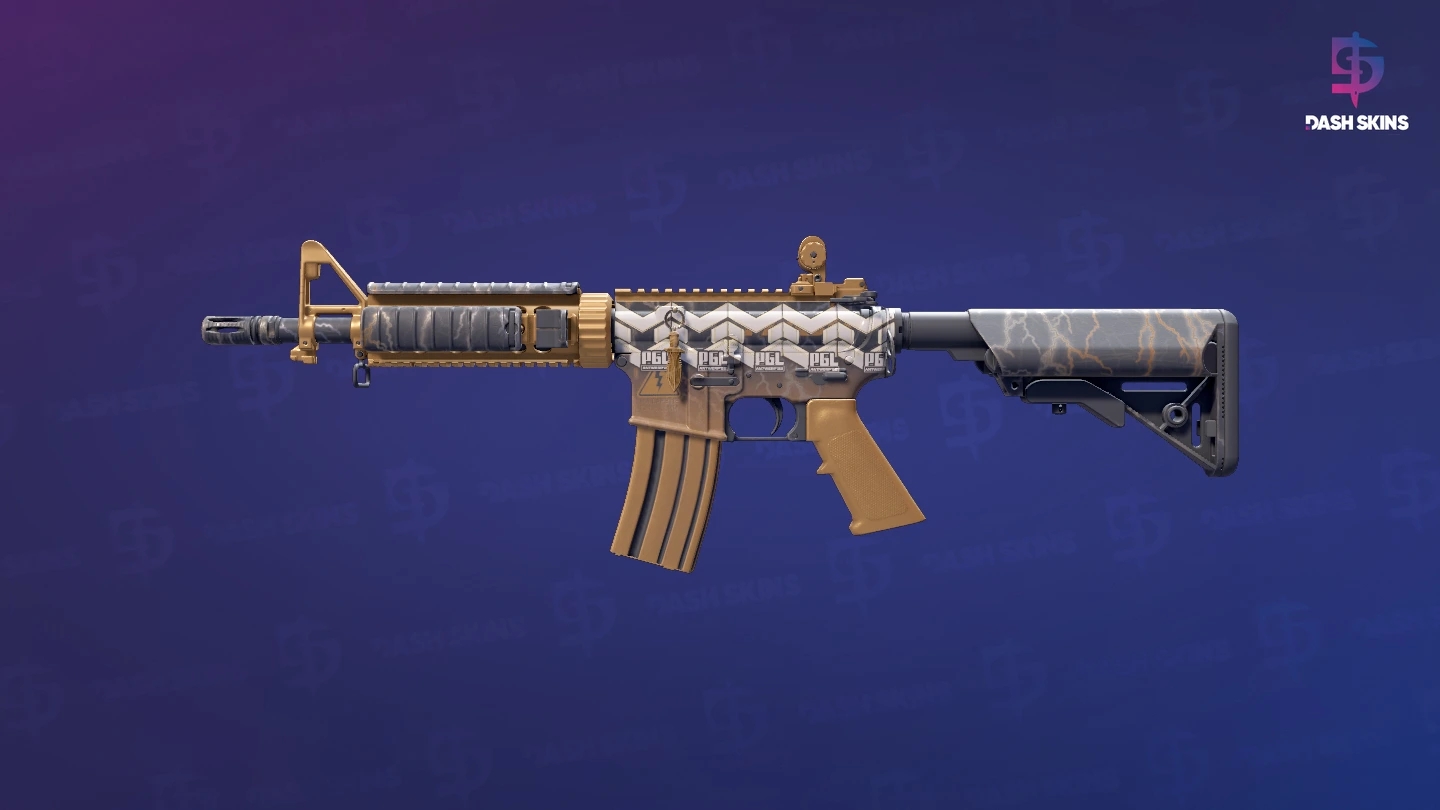M4A4 | Sheet Lightning (Factory New) Screenshot Playside