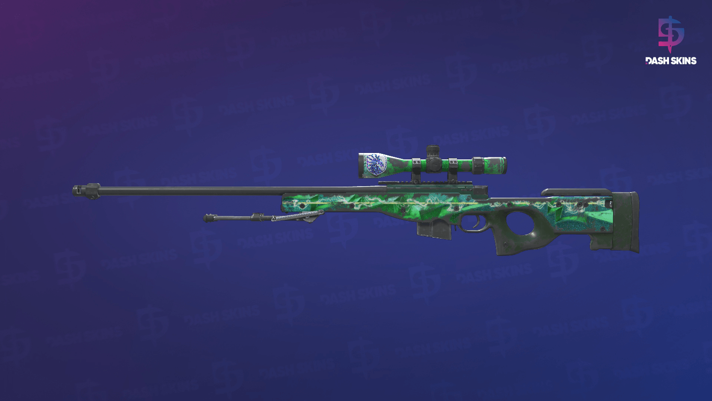 AWP | Green Energy (Battle-Scarred) Screenshot Playside