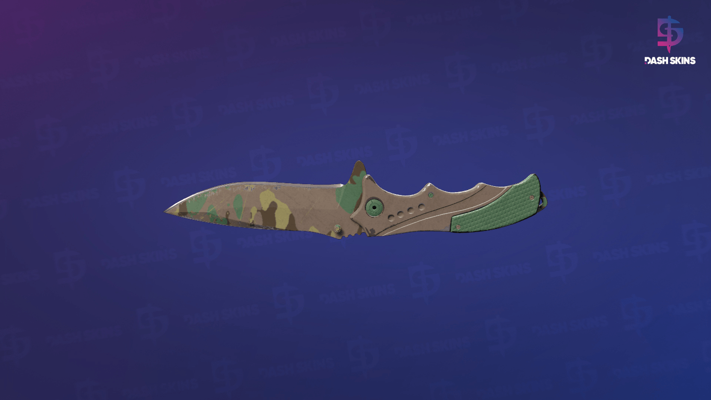 ★ Nomad Knife | Boreal Forest (Well-Worn) Screenshot Playside