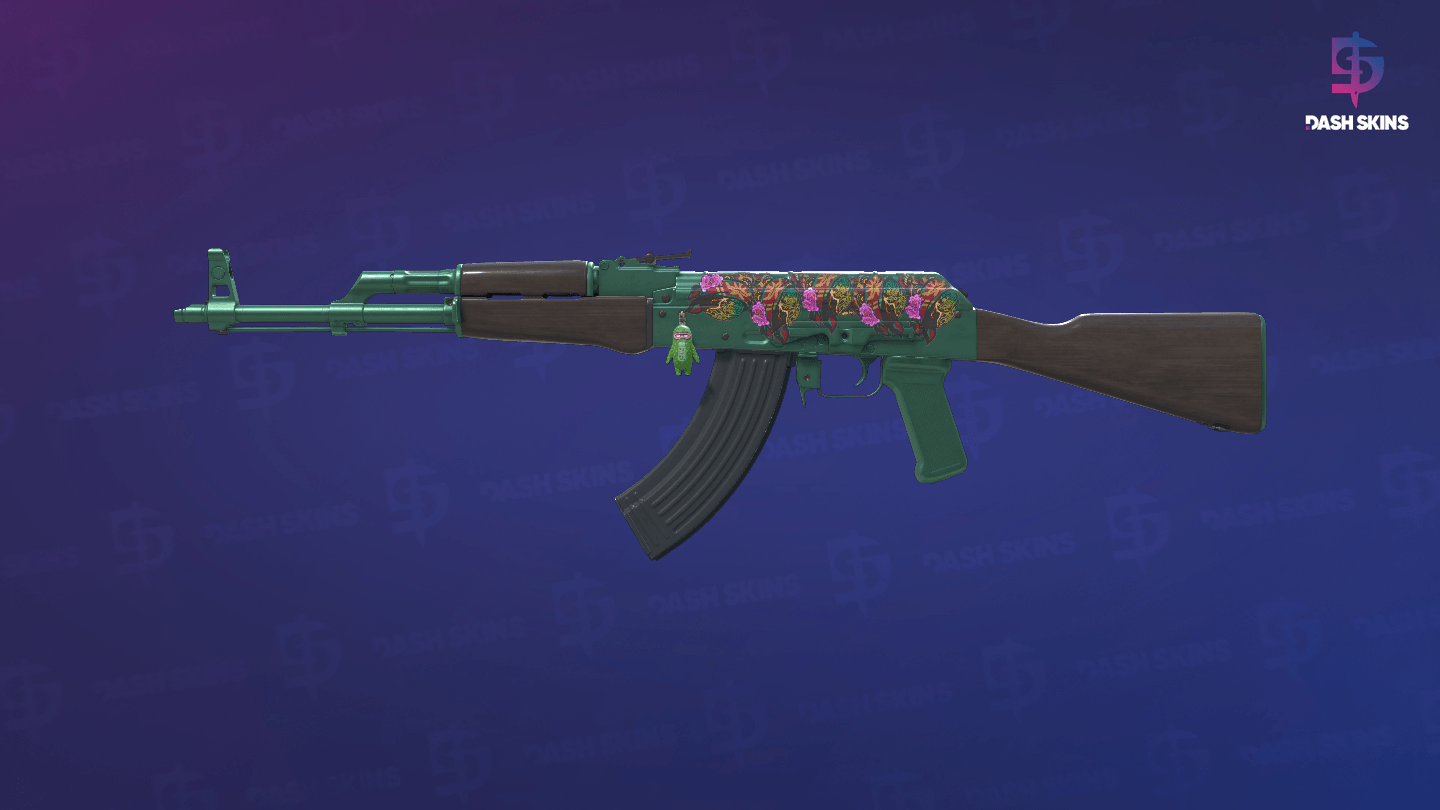 AK-47 | Wintergreen (Factory New) Screenshot Playside