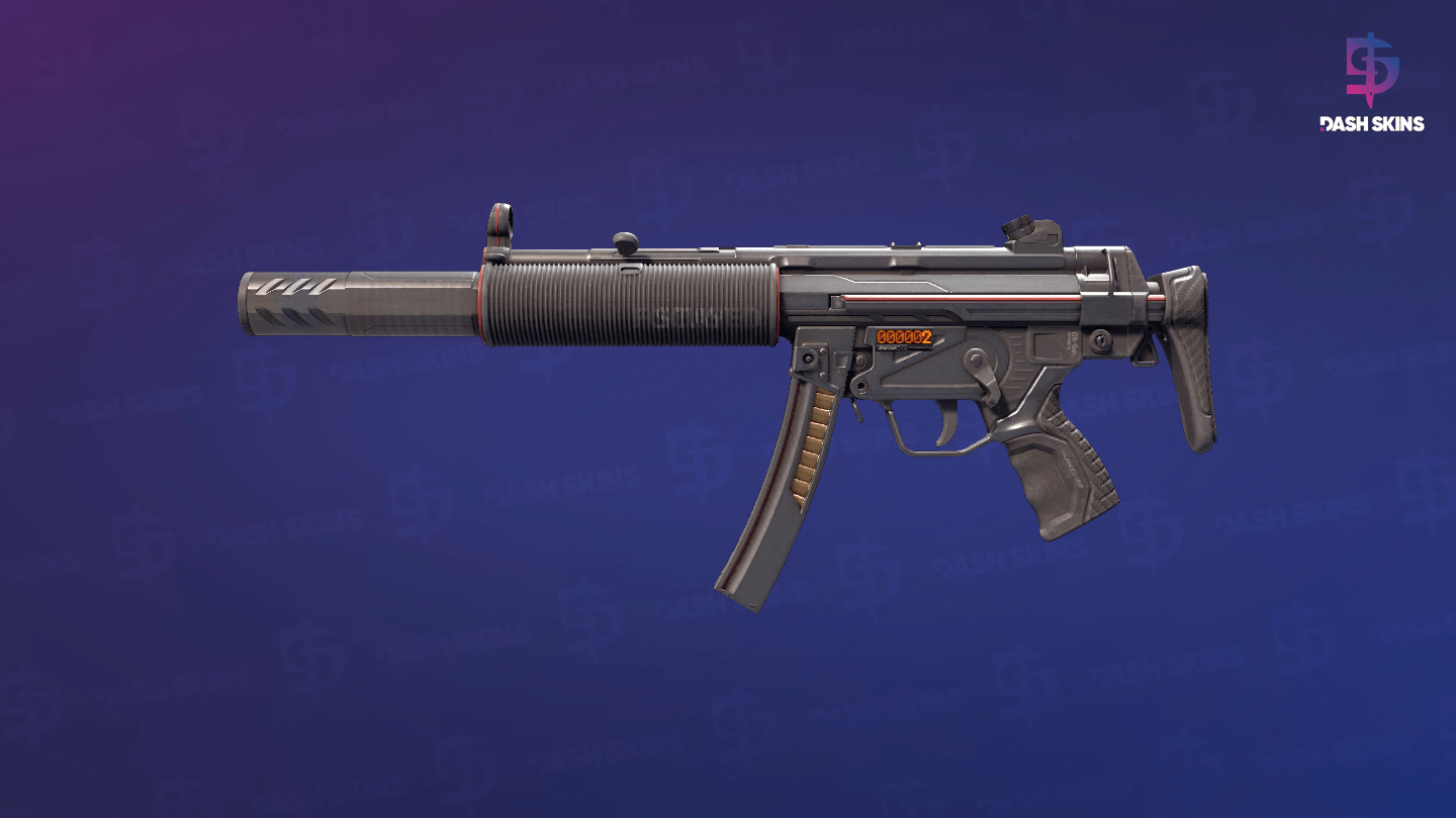 StatTrak™ MP5-SD | Focus (Well-Worn) Screenshot Playside