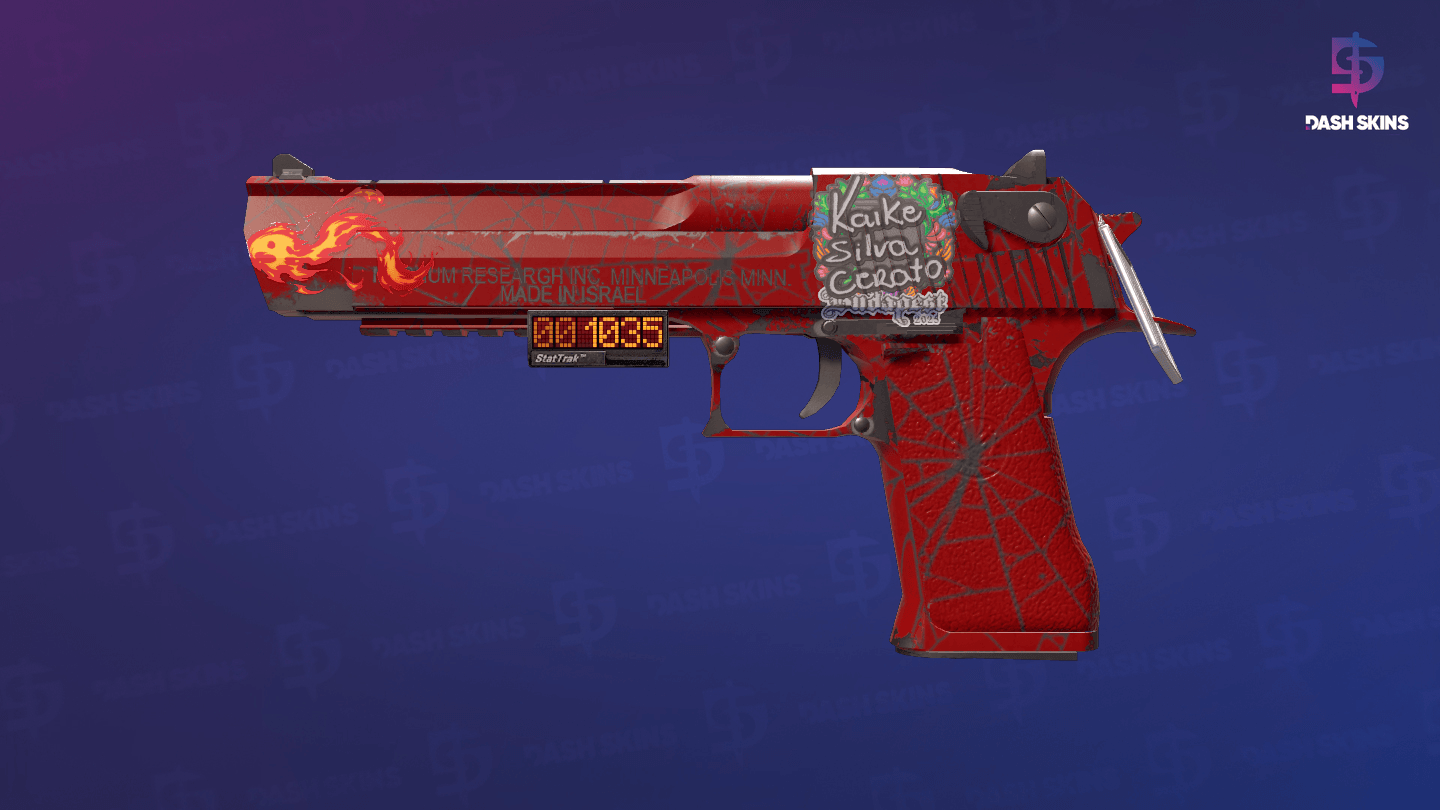 StatTrak™ Desert Eagle | Crimson Web (Field-Tested) Screenshot Playside