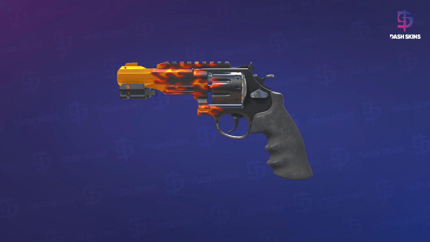 R8 Revolver | Blaze (Factory New) Screenshot Playside