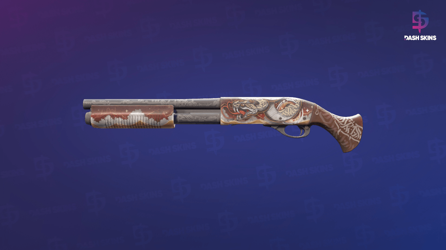 Sawed-Off | Lunar Wyrm (Field-Tested) Screenshot Playside