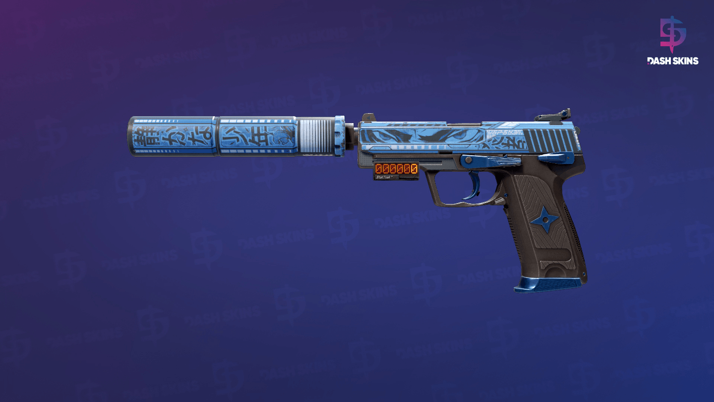 StatTrak™ USP-S | Silent Shot (Well-Worn) Screenshot Playside