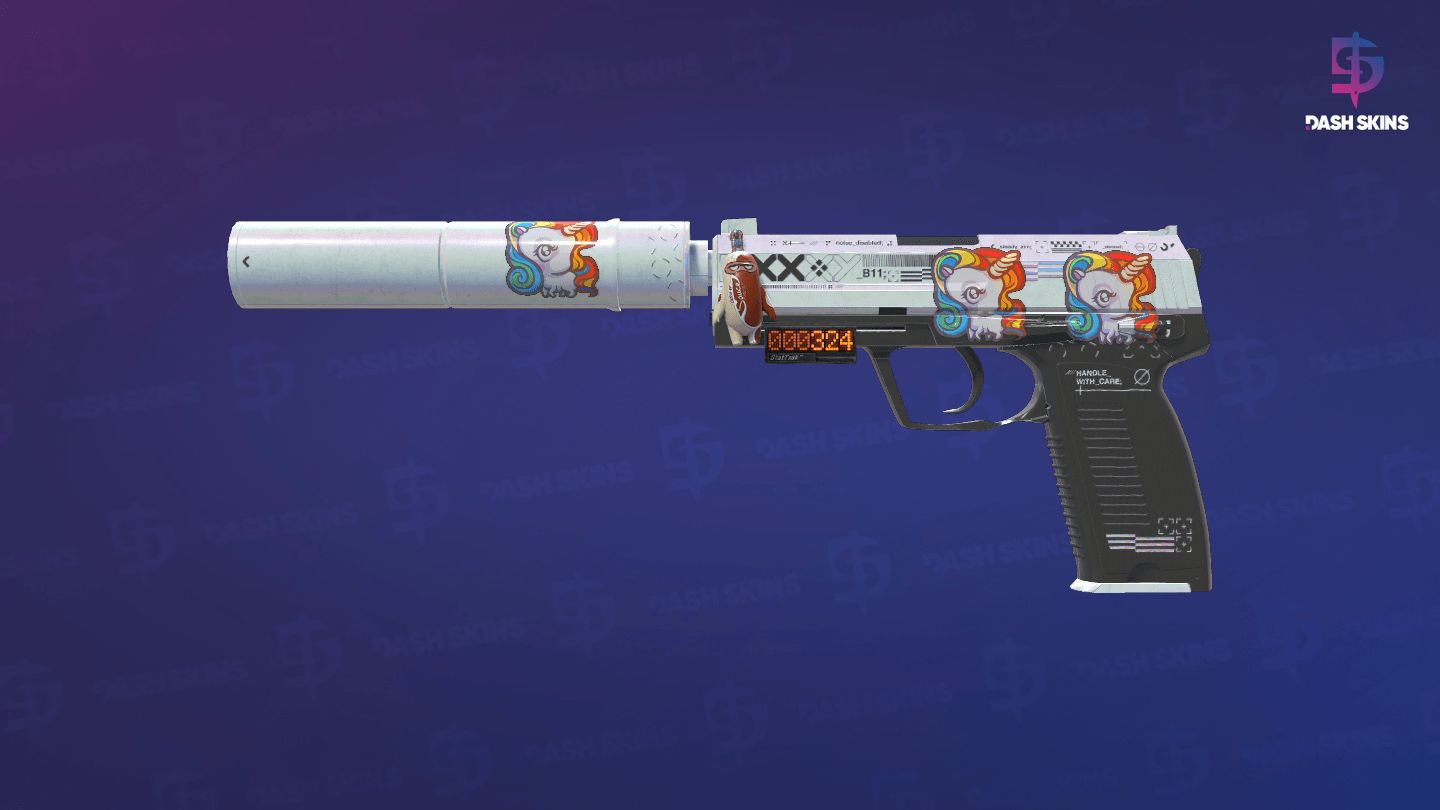StatTrak™ USP-S | Printstream (Field-Tested) Screenshot Playside