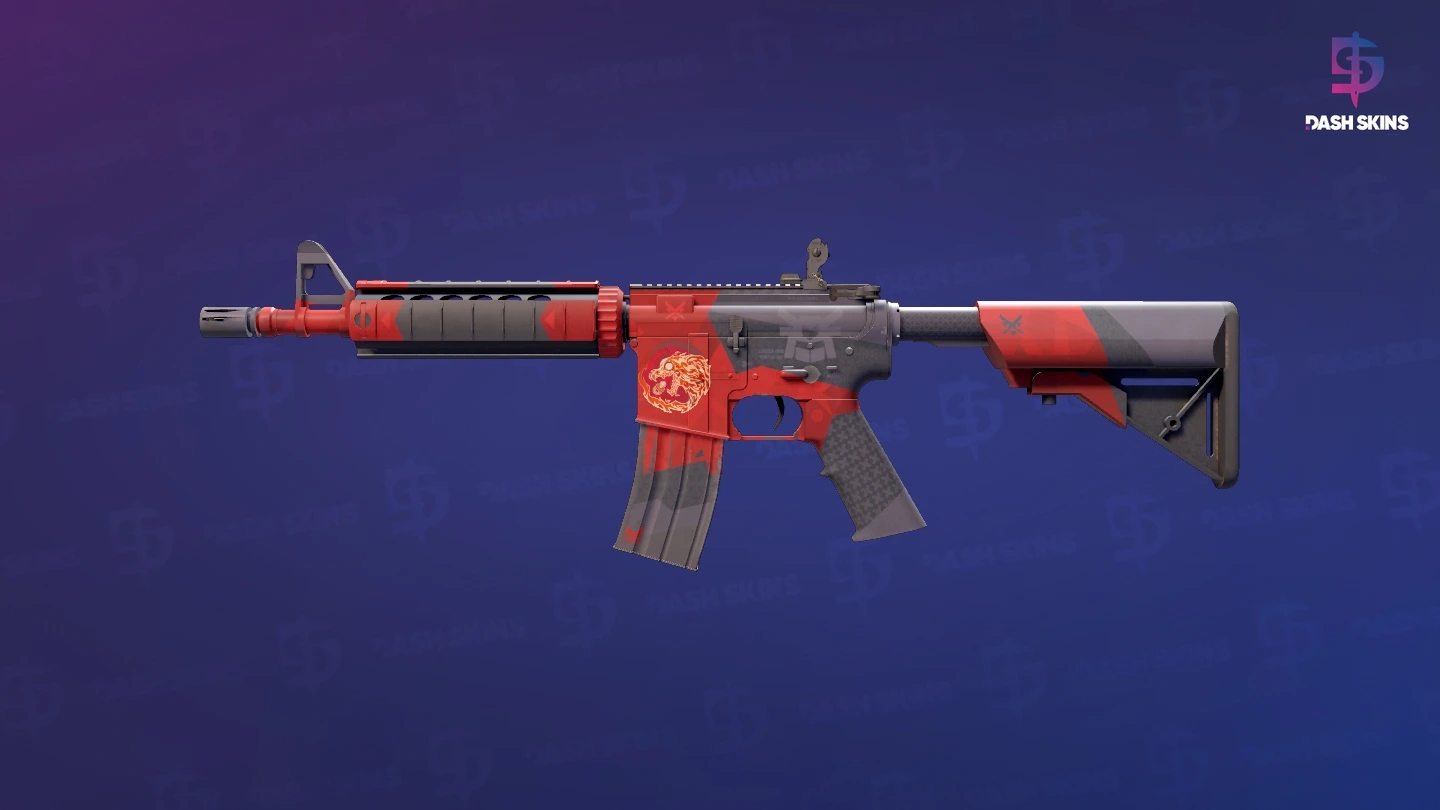 M4A4 | Evil Daimyo (Field-Tested) Screenshot Playside