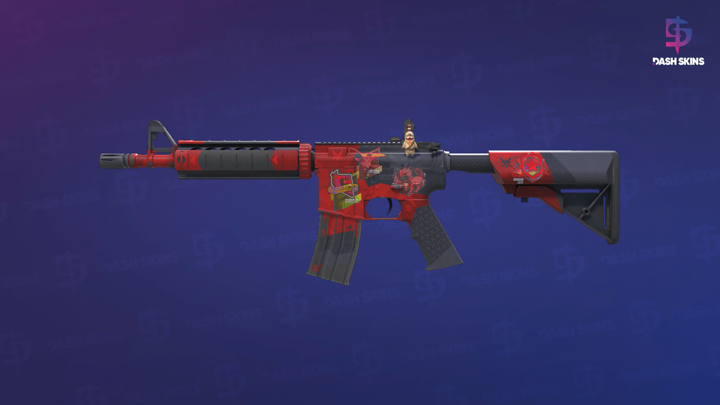 M4A4 | Evil Daimyo (Field-Tested) Screenshot Playside