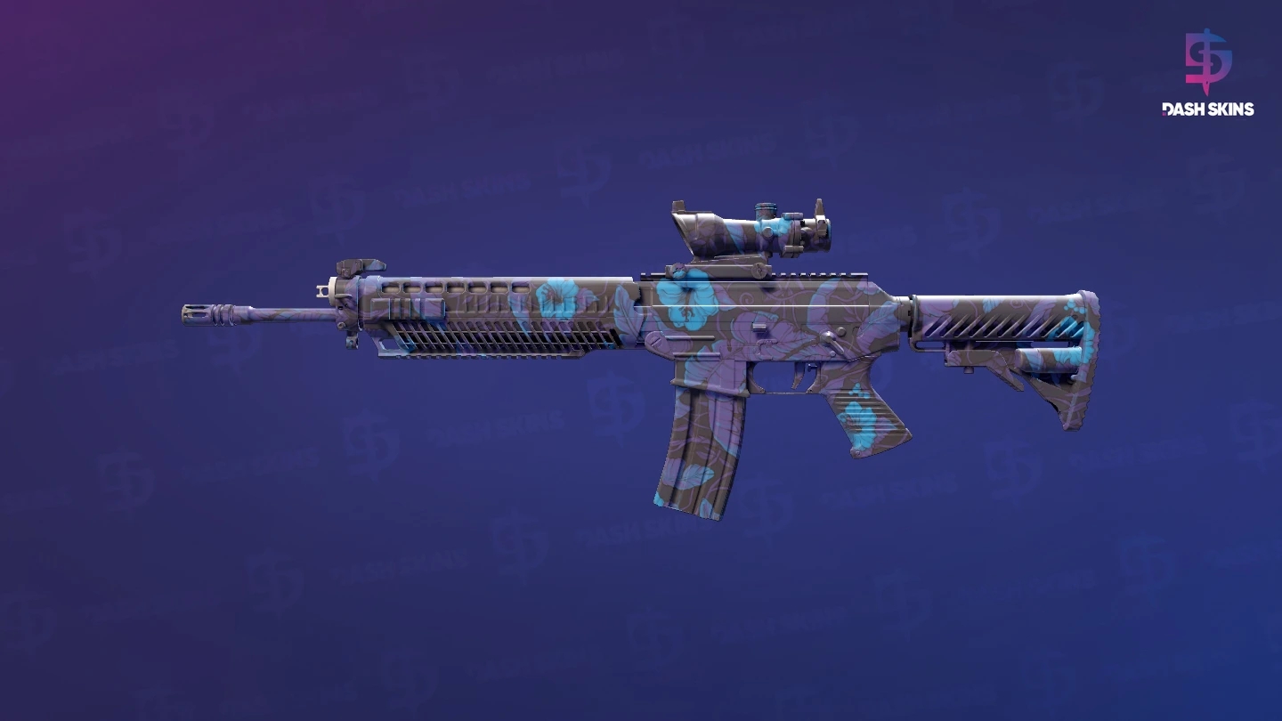 SG 553 | Aloha (Factory New) Screenshot Playside