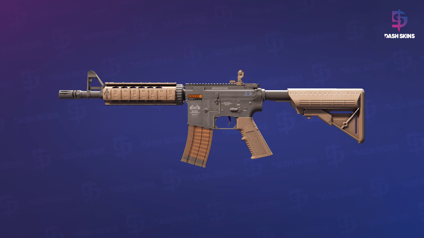 StatTrak™ M4A4 | Poly Mag (Minimal Wear) Screenshot Playside
