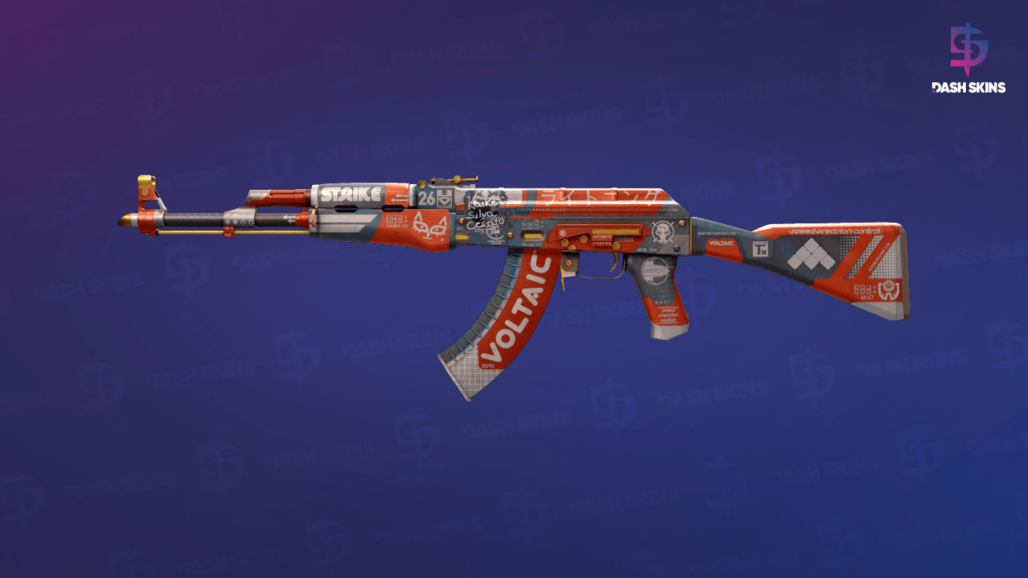 AK-47 | Bloodsport (Well-Worn) Screenshot Playside