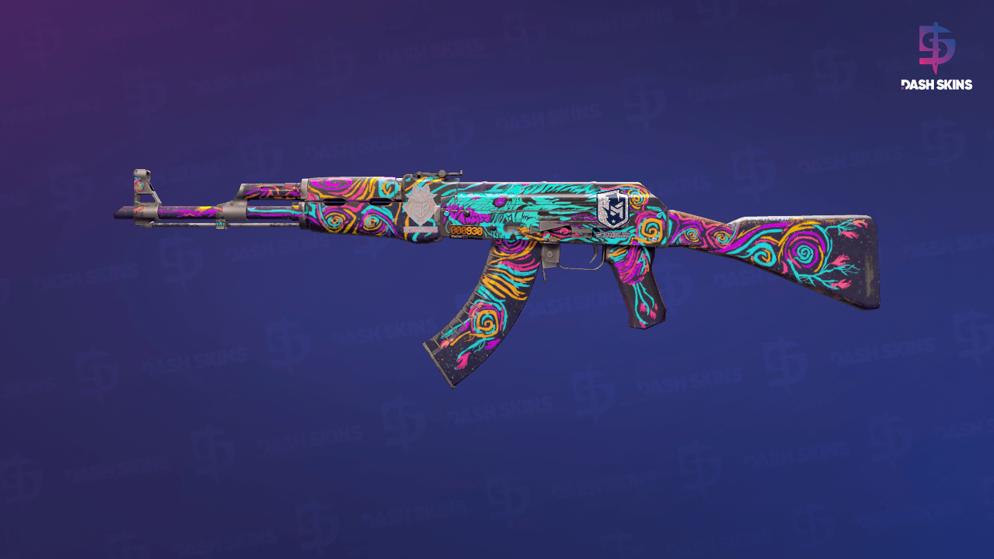 StatTrak™ AK-47 | Nightwish (Field-Tested) Screenshot Playside
