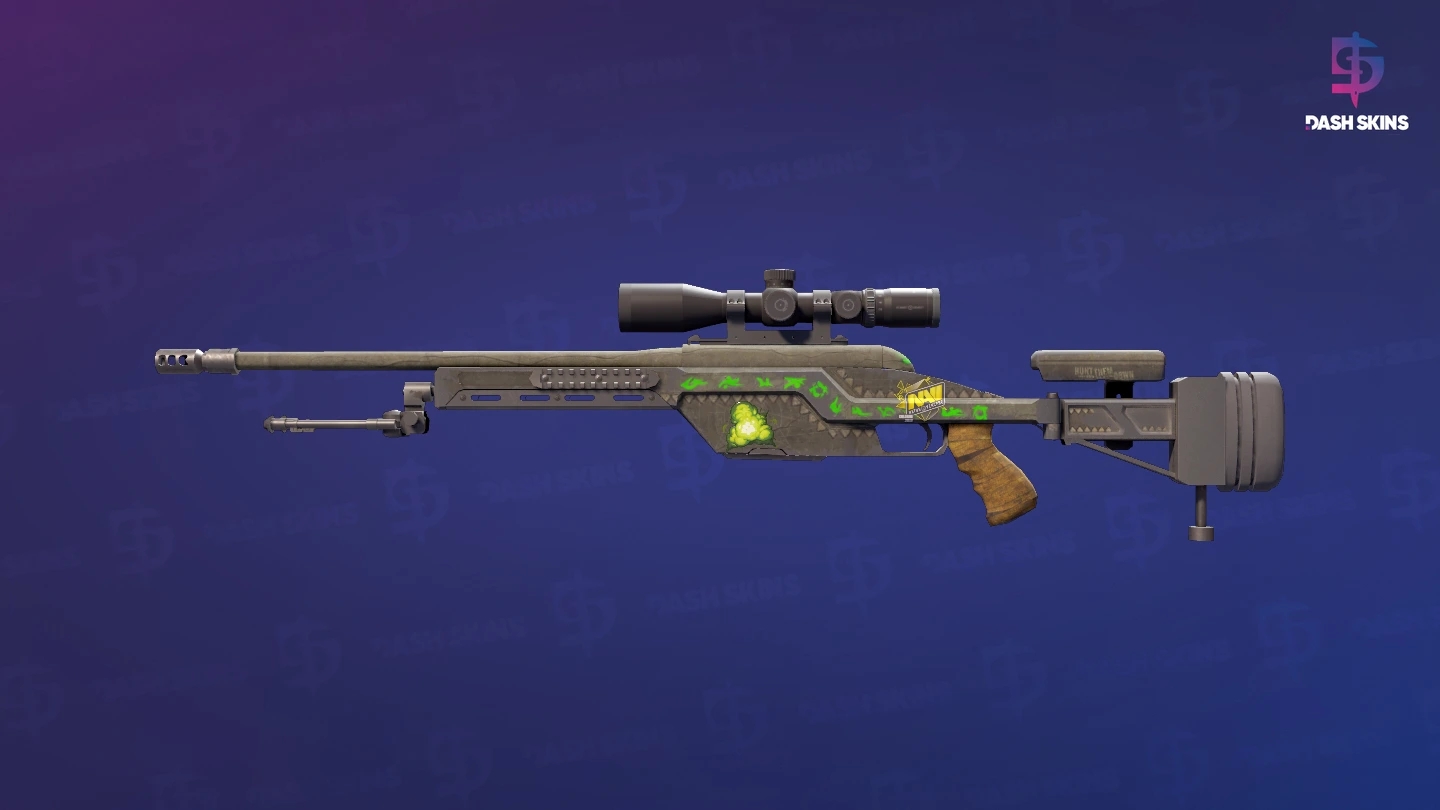SSG 08 | Necropos (Well-Worn) Screenshot Playside