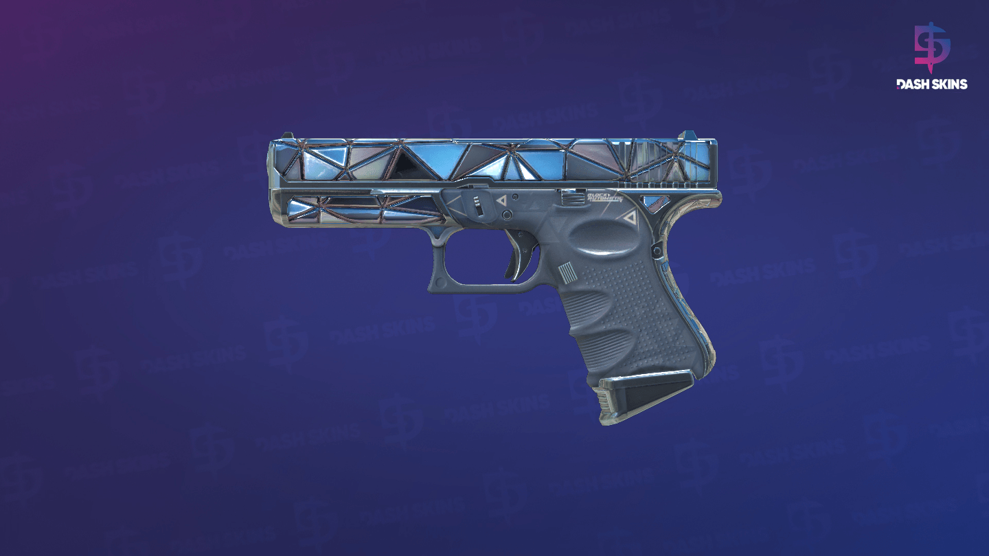 Glock-18 | Mirror Mosaic (Minimal Wear) Screenshot Playside