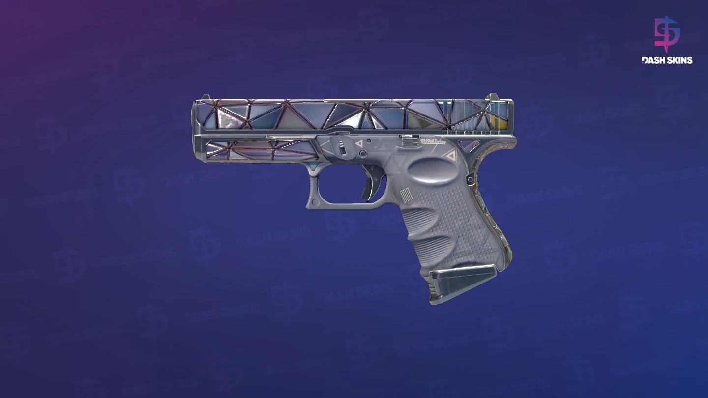 Glock-18 | Mirror Mosaic (Minimal Wear) Screenshot Playside